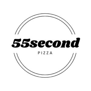 Vorschau des von Benny's Grafikstudio erstellten Logo´s für 55second Pizza, entwickelt von Ihrer Logodesign Agentur in der Ortenau.