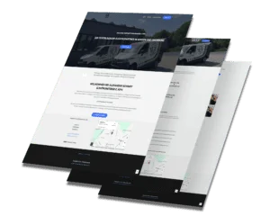 Mockup der von Benny's Grafikstudio erstellten Website für Alexander Schimpf Elektrobetrieb, entwickelt von Ihrer Webdesign Agentur in der Ortenau.