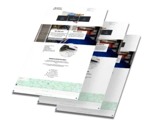 Mockup der von Benny's Grafikstudio erstellten Website für Elektro Solutions, entwickelt von Ihrer Webdesign Agentur in der Ortenau.