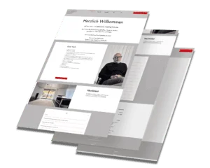 Mockup der von Benny's Grafikstudio erstellten Website für Joachim Kalkowsky, entwickelt von Ihrer Webdesign Agentur in der Ortenau.