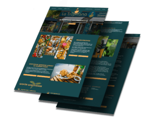 Mockup der von Benny's Grafikstudio erstellten Website für La Tropicana, entwickelt von Ihrer Webdesign Agentur in der Ortenau.