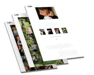 Mockup der von Benny's Grafikstudio erstellten Website für Nalilephotography, entwickelt von Ihrer Webdesign Agentur in der Ortenau.