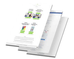 Mockup des von Benny's Grafikstudio erstellten Onlineshops für die Akademie der Energiearbeit, entwickelt von Ihrer Webdesign Agentur in der Ortenau.