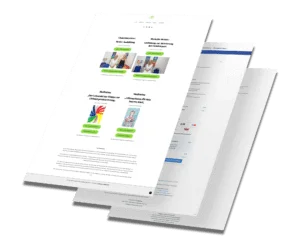 Mockup des von Benny's Grafikstudio erstellten Onlineshops für die Akademie der Energiearbeit, entwickelt von Ihrer Webdesign Agentur in der Ortenau.