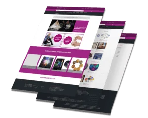 Mockup des von Benny's Grafikstudio erstellten Onlineshops für Petra Strätz, entwickelt von Ihrer Webdesign Agentur in der Ortenau.