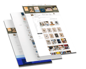 Mockup des von Benny's Grafikstudio erstellten Etsy Onlineshops für BujaBoom, entwickelt von Ihrer Onlineshop Agentur in der Ortenau.