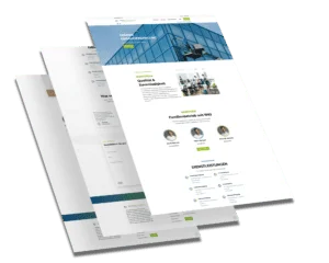 Mockup der von Benny's Grafikstudio erstellten Website für Osmani Gebäudereinigung, entwickelt von Ihrer Webdesign Agentur in der Ortenau.