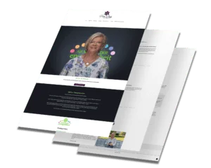 Mockup der von Benny's Grafikstudio erstellten Website für Petra Strätz, entwickelt von Ihrer Webdesign Agentur in der Ortenau.