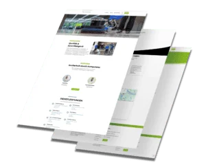 Mockup der von Benny's Grafikstudio erstellten Website für Toka Gebäudereinigung, entwickelt von Ihrer Webdesign Agentur in der Ortenau.