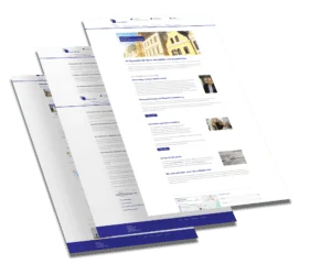 Mockup der von Benny's Grafikstudio erstellten Website für die Voss GmbH, entwickelt von Ihrer Webdesign Agentur in der Ortenau.