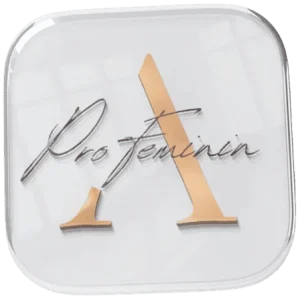 Pro Feminin Logo Mockup Mockup des von Benny's Grafikstudio erstellten Logo´s für die Schönheitspraxis "Pro Feminin Bremen", entwickelt von Ihrer Logodesign Agentur in der Ortenau.